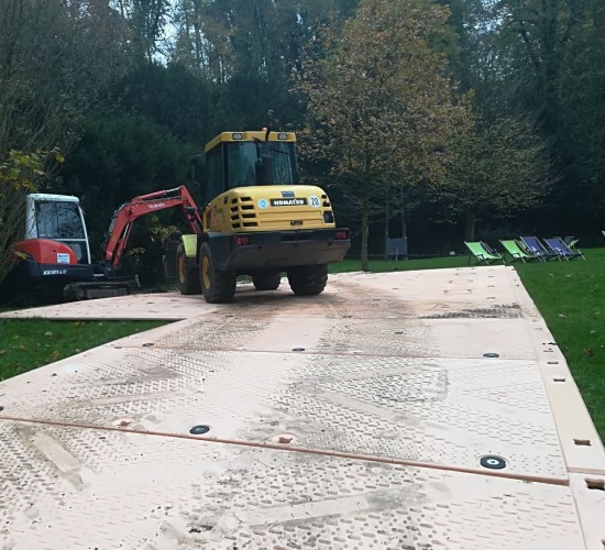 Płyty drogowe z kompozytu typu XL-Mat 